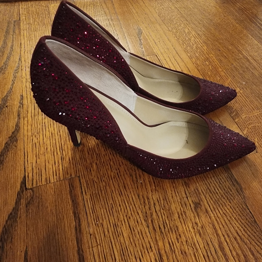 WHBM Brianna Jeweled Heels